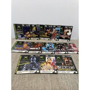 Official Xbox Magazine Lot of 15 Game Demo Discs